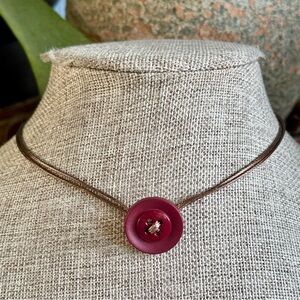 Boho Button Choker